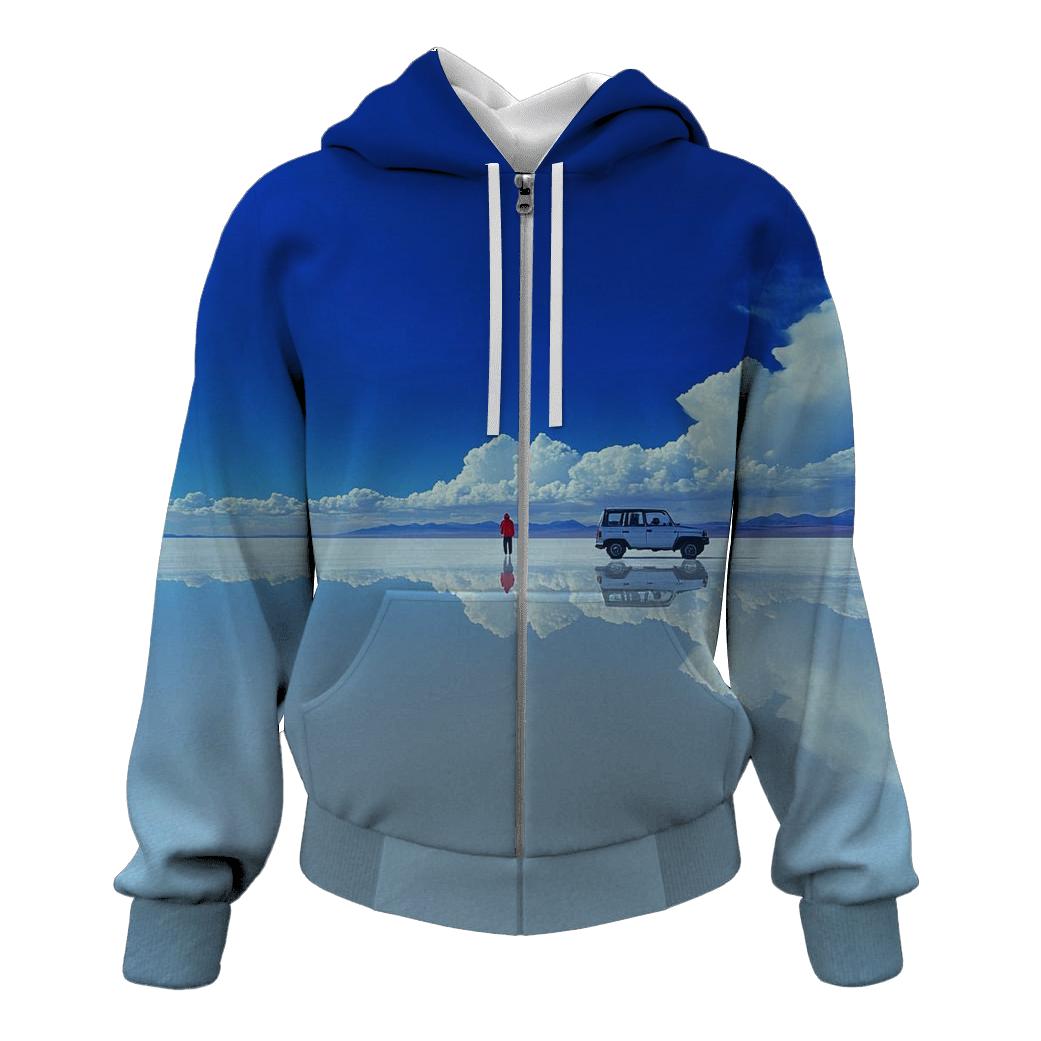 Salar De Uyuni premium hoodies