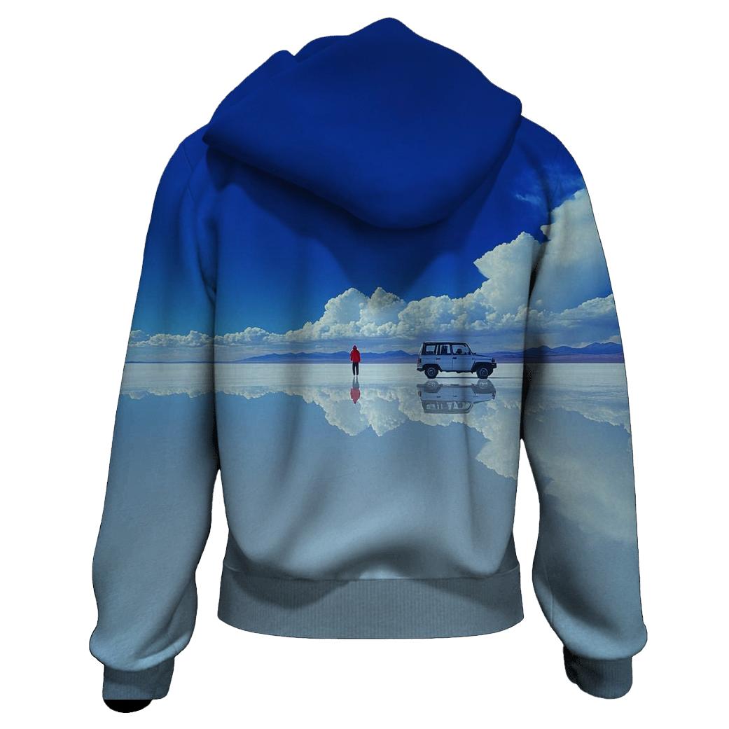 Salar De Uyuni premium hoodies