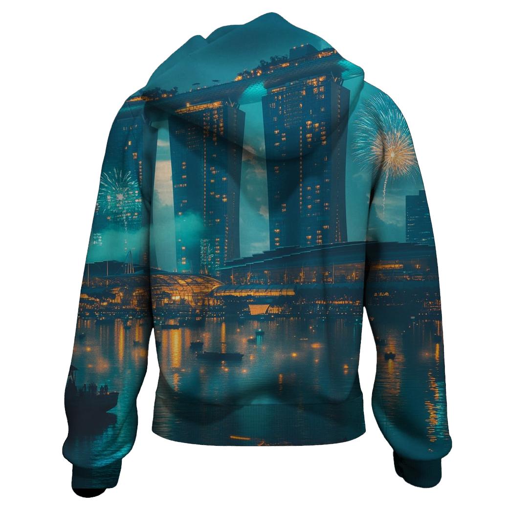 Marina Bay Sands zip-up hoodies