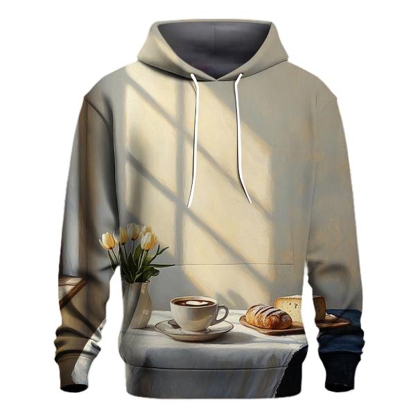Johannes Vermeer Inspired Cafe Morning Light hoodie designs