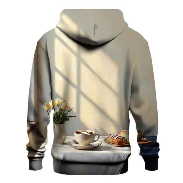 Johannes Vermeer Inspired Cafe Morning Light hoodie designs