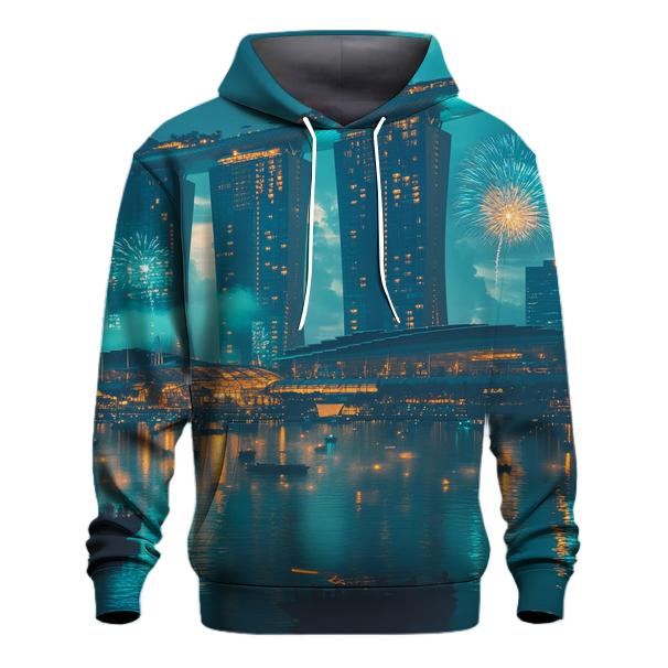 Marina Bay Sands embroidered hoodies