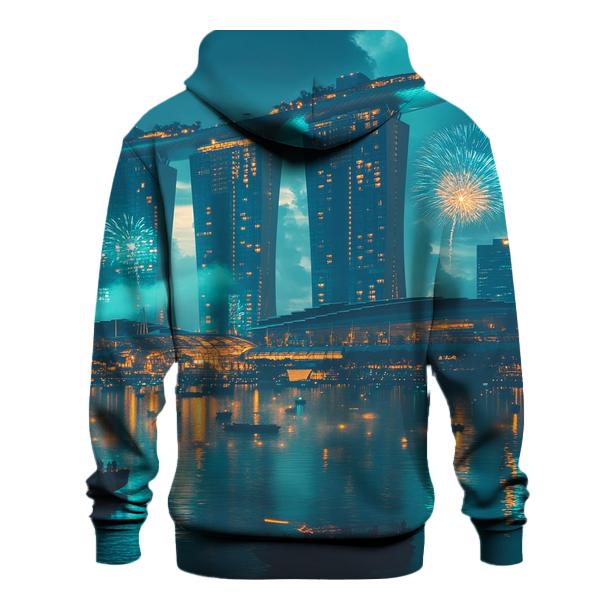 Marina Bay Sands embroidered hoodies
