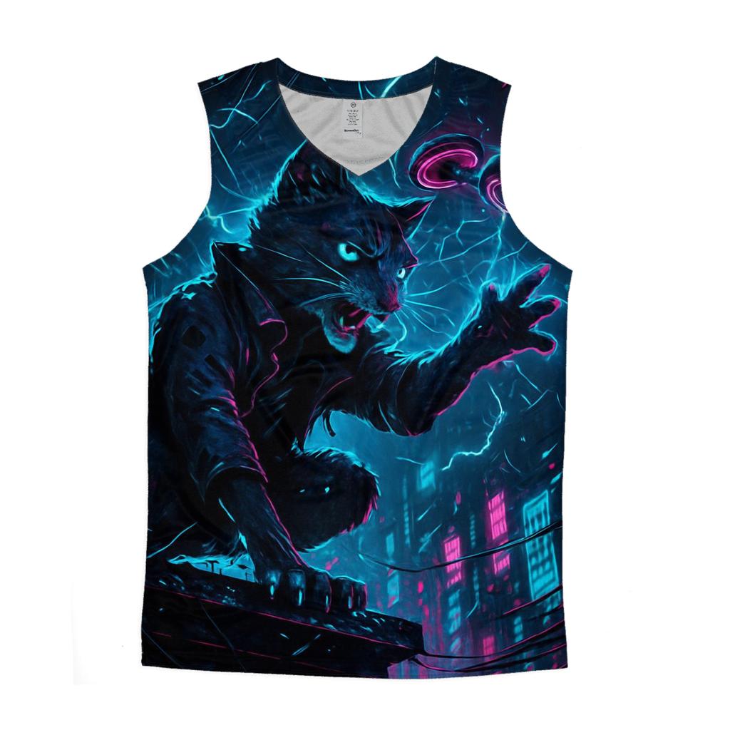 Neon Storm Alley Cat Drifter designer workout tanks