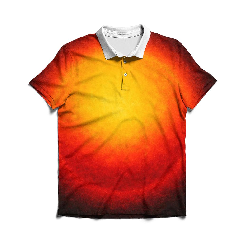Molten Citrus Eclipse custom polo shirts