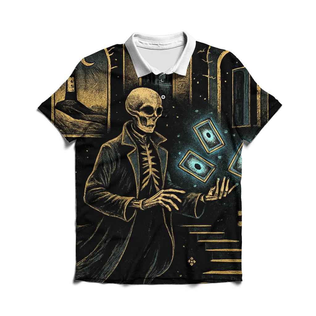 Museum Of Lost Echoes branded logo polo shirts