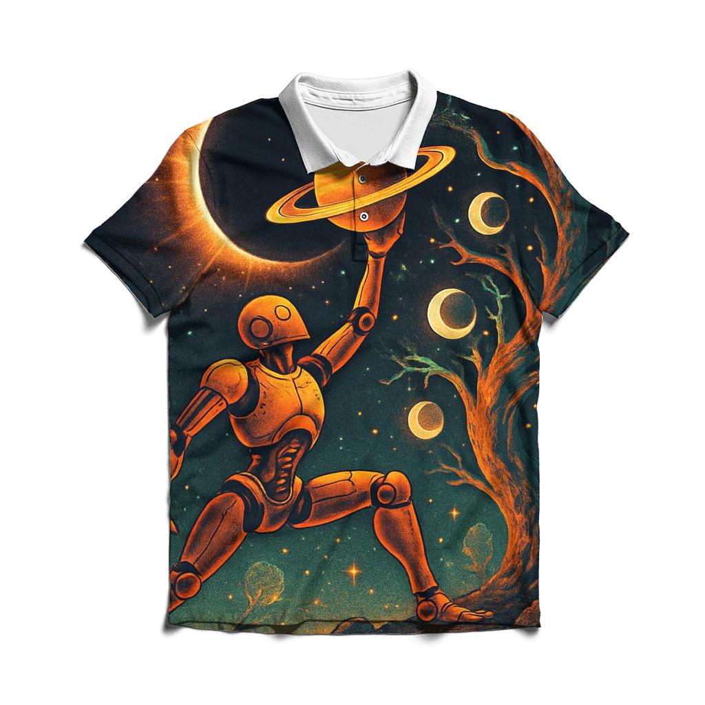 Clockwork Eclipse Orchard custom polo shirts