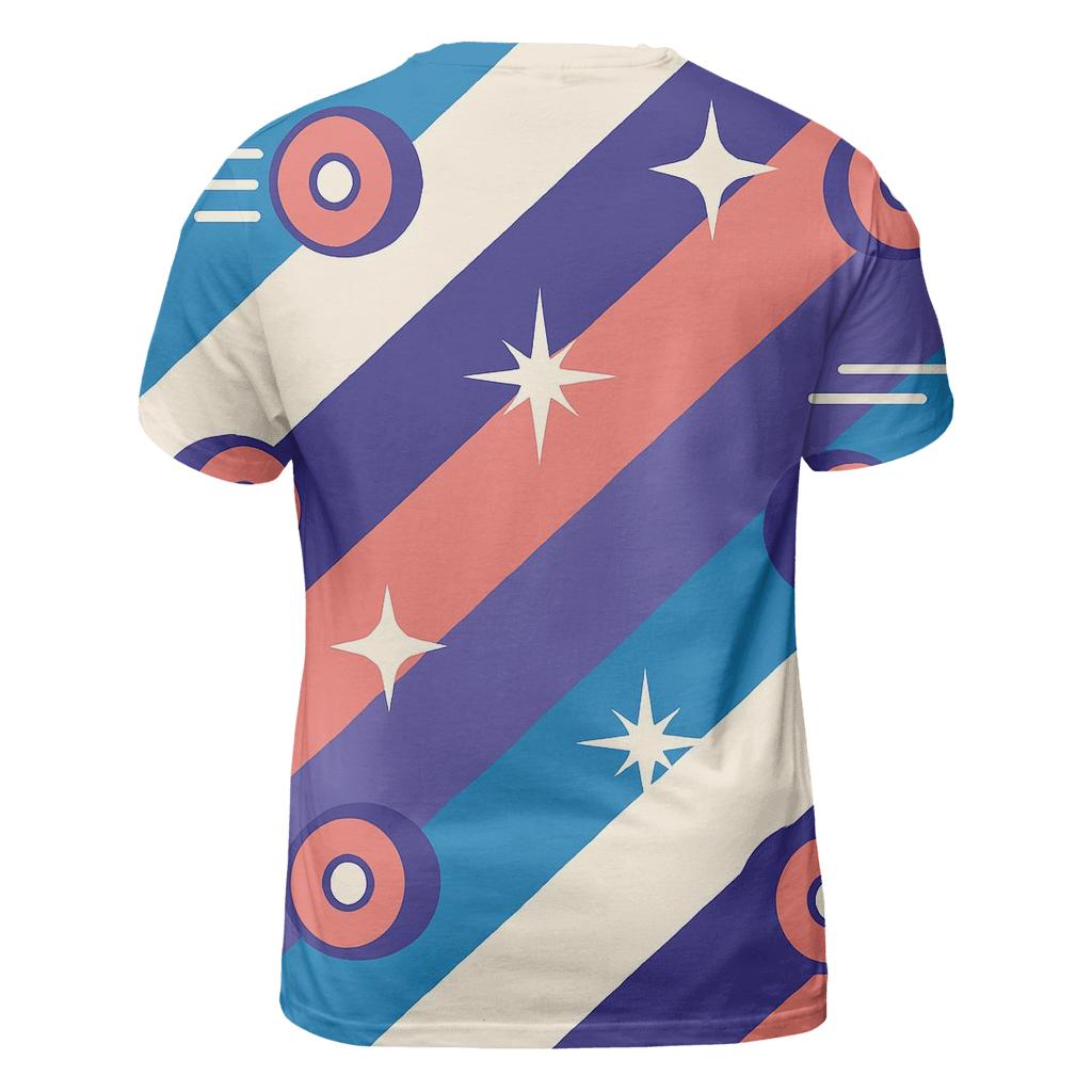 Roller Rink Strobe Stripe Parade custom all-over print shirts
