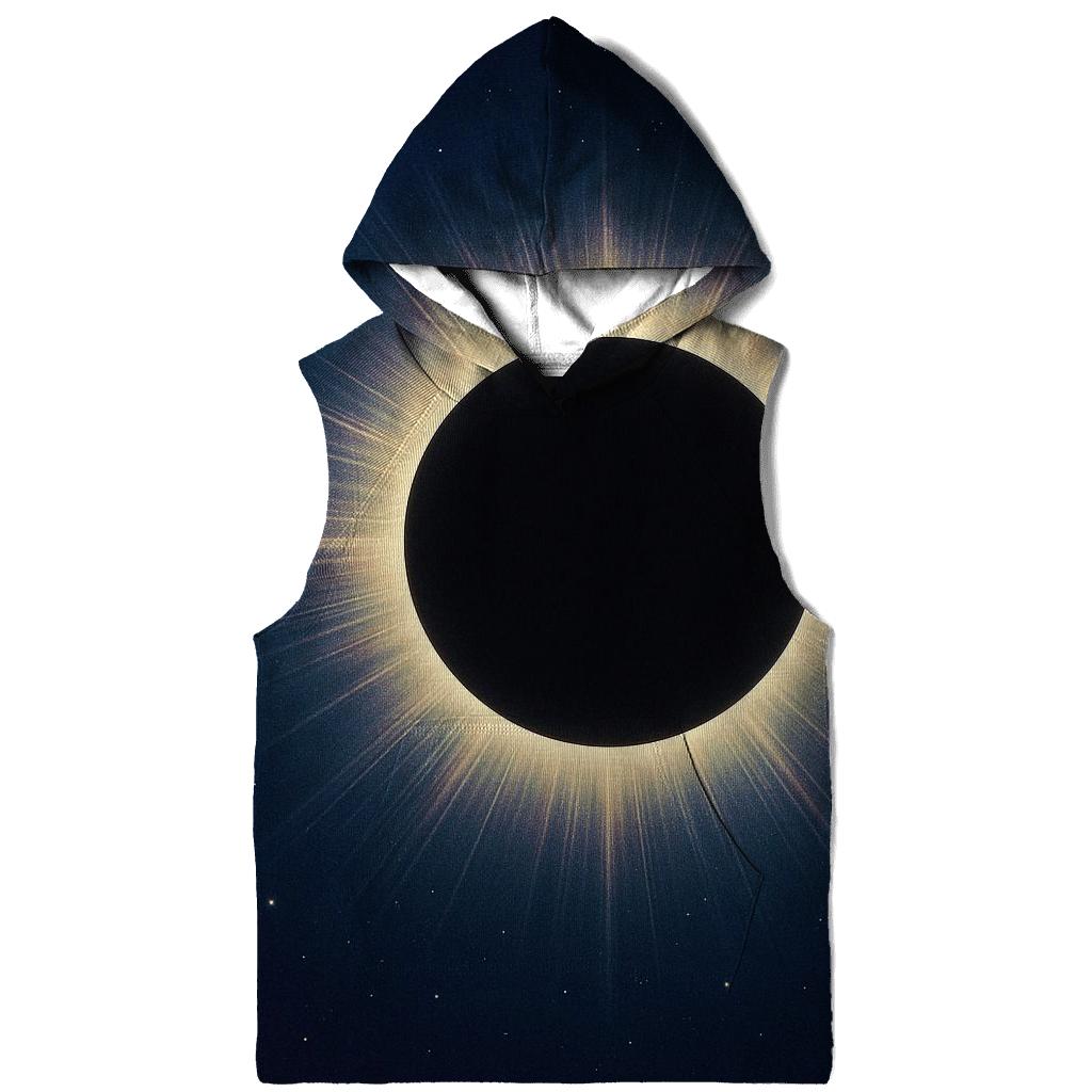 Eclipse Corona Lacework Halo pullover hoodies