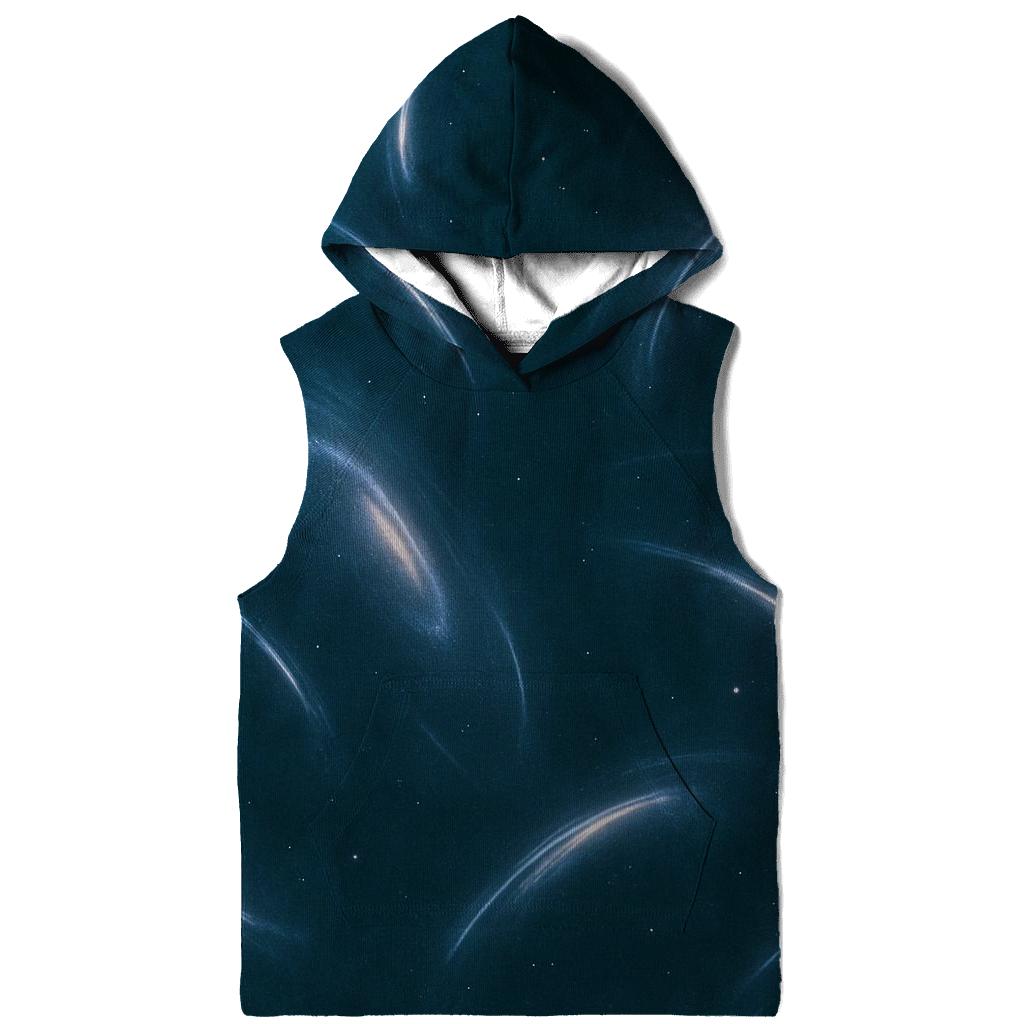 Gravitational Lens Arc Tapestry Field graphic hoodies