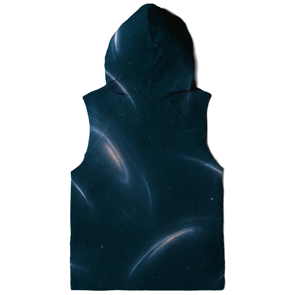 Gravitational Lens Arc Tapestry Field graphic hoodies