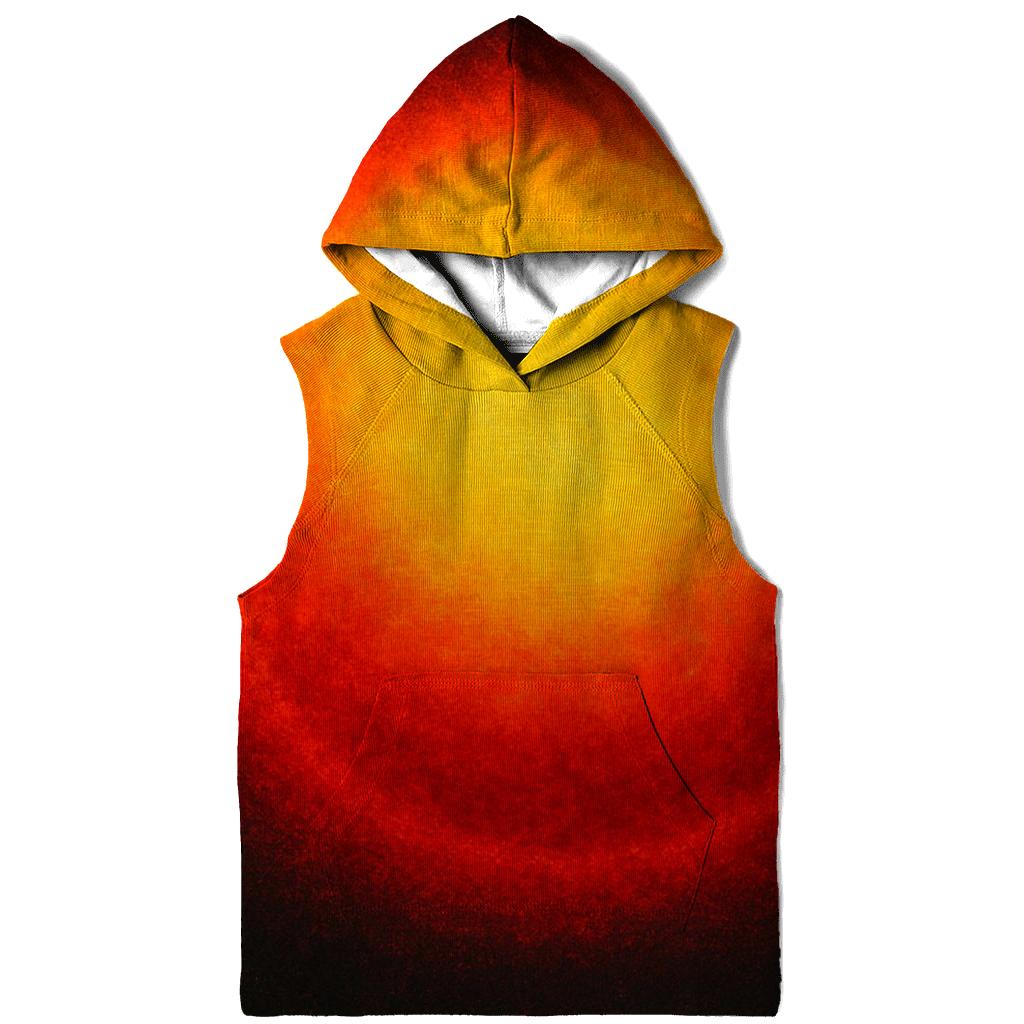Molten Citrus Eclipse embroidered hoodies