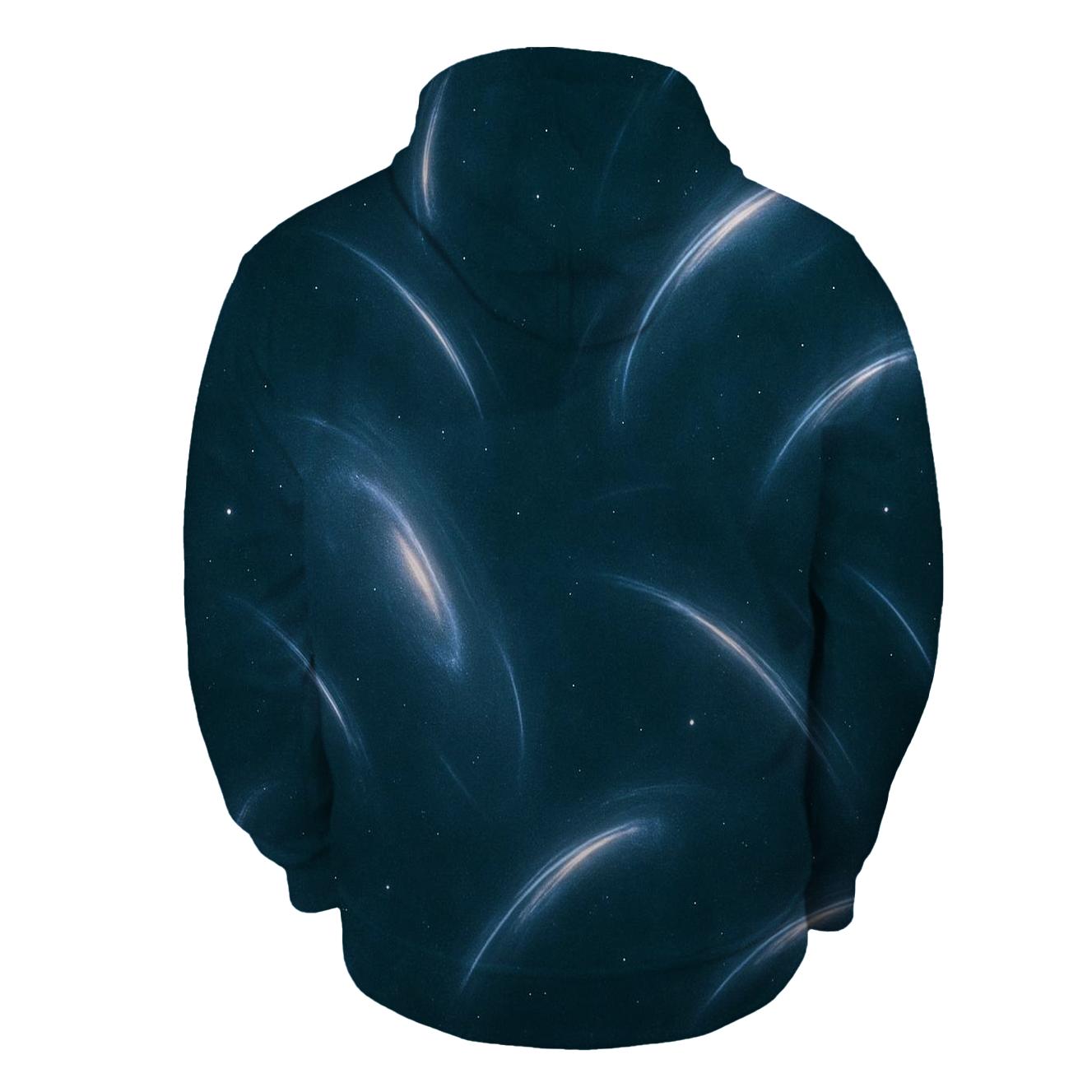 Gravitational Lens Arc Tapestry Field hoodie trends