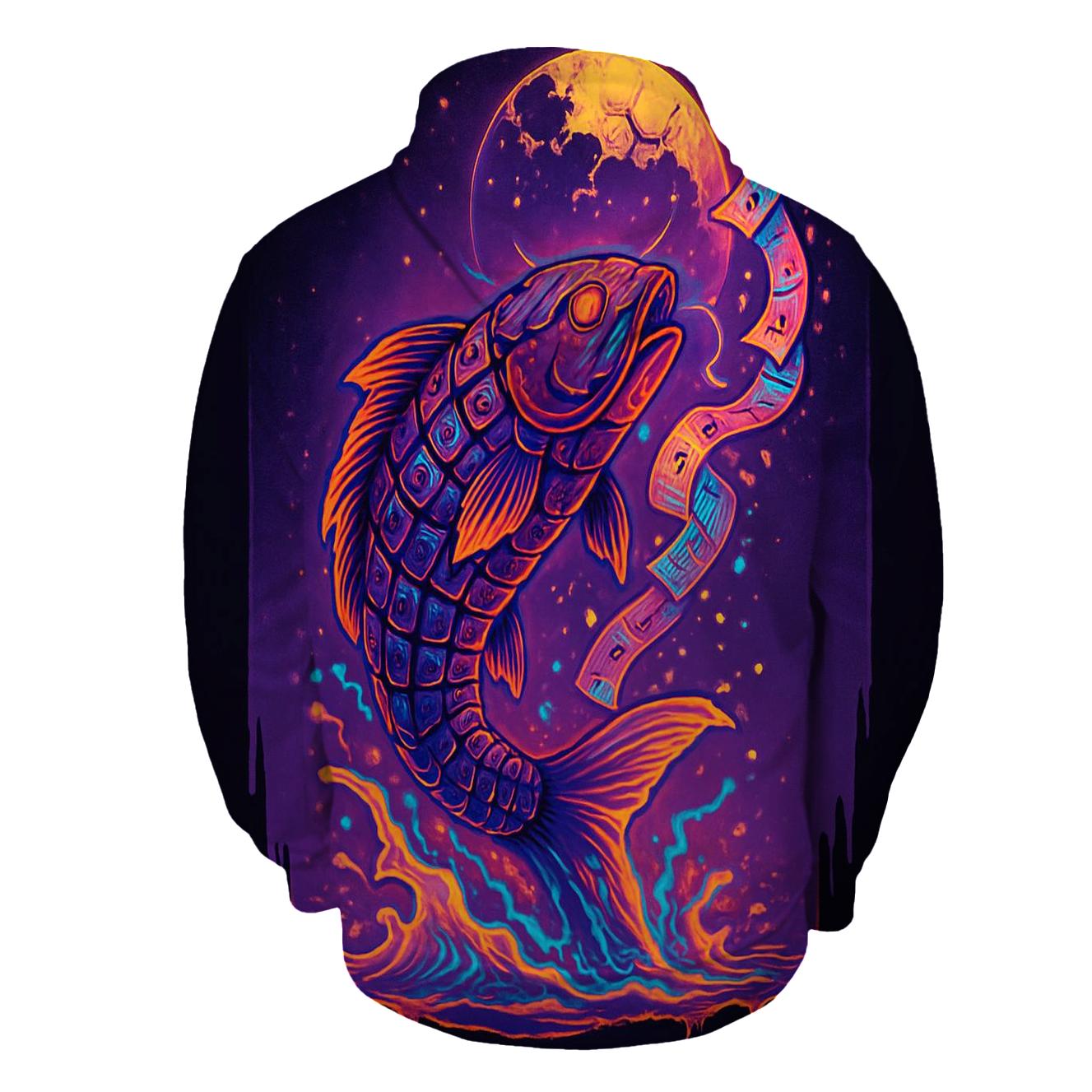 Clockwork Koi Lottery hoodie designs