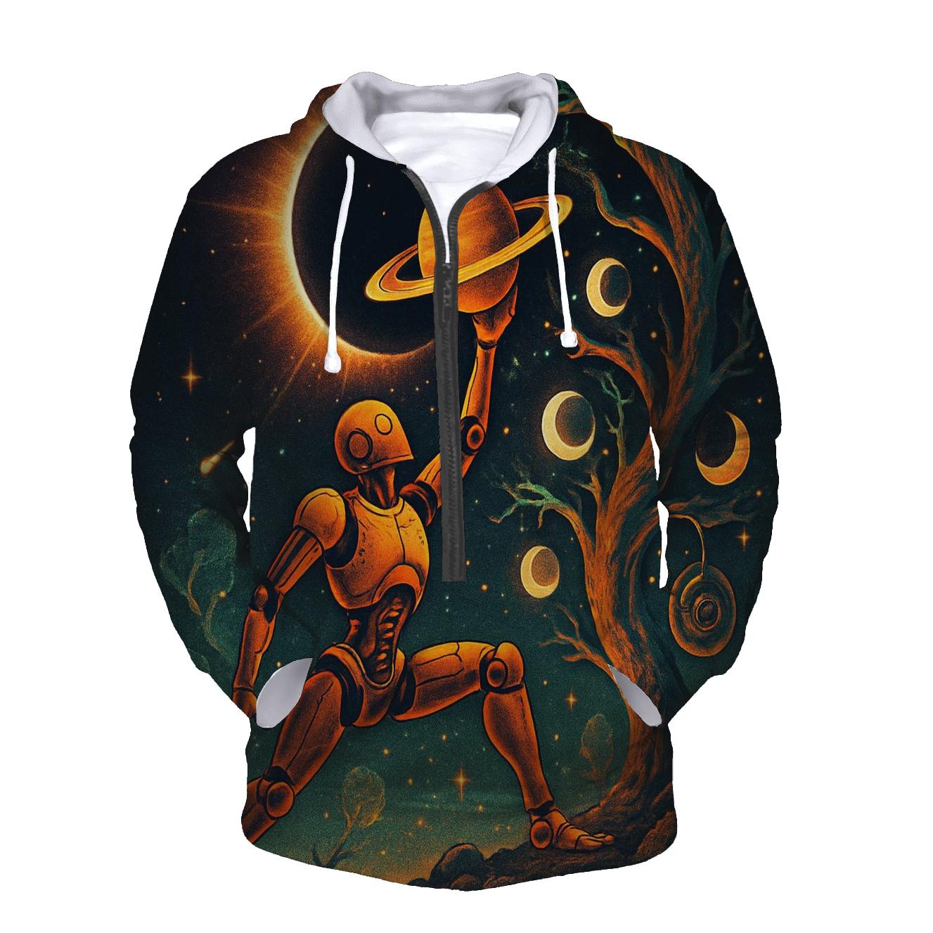 Clockwork Eclipse Orchard designer hoodies