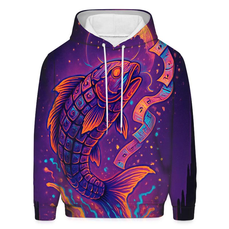 Clockwork Koi Lottery graphic hoodies