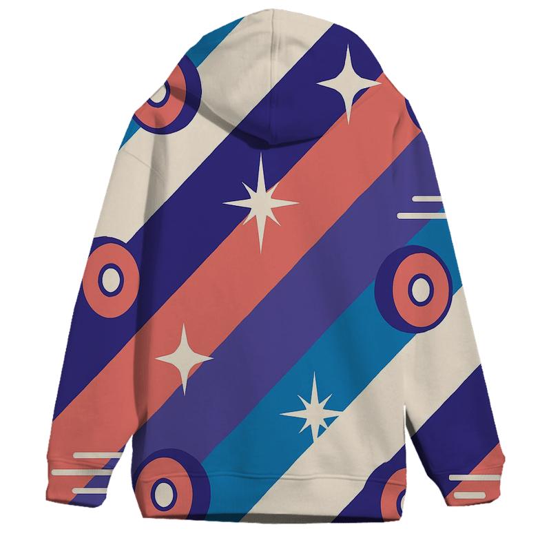 Roller Rink Strobe Stripe Parade hoodie trends