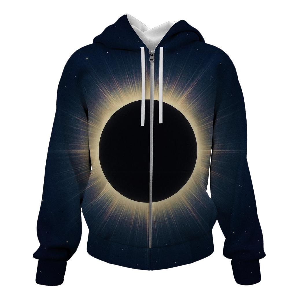 Eclipse Corona Lacework Halo designer hoodies