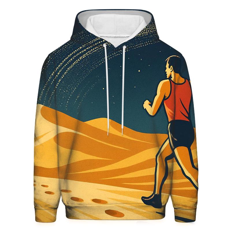 Sahara Night Marathon Trail designer hoodies