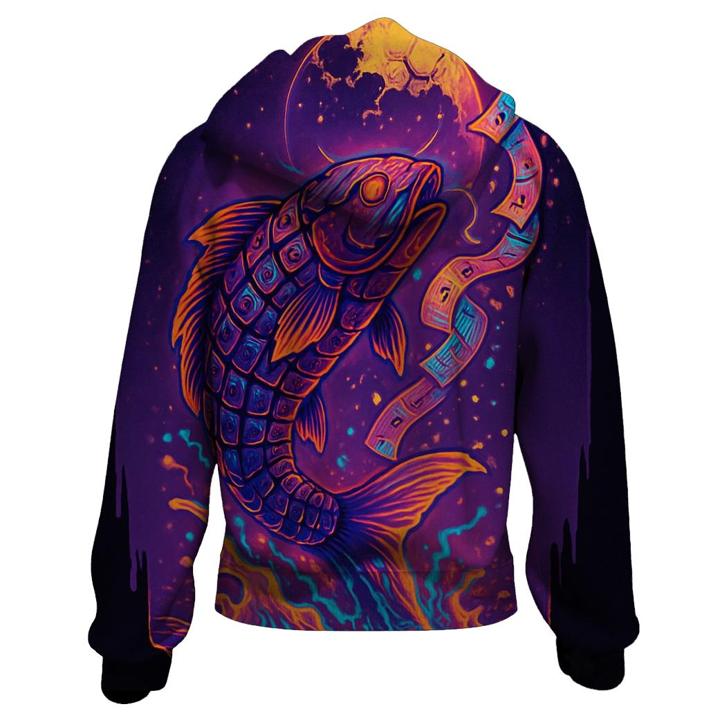 Clockwork Koi Lottery graphic hoodies