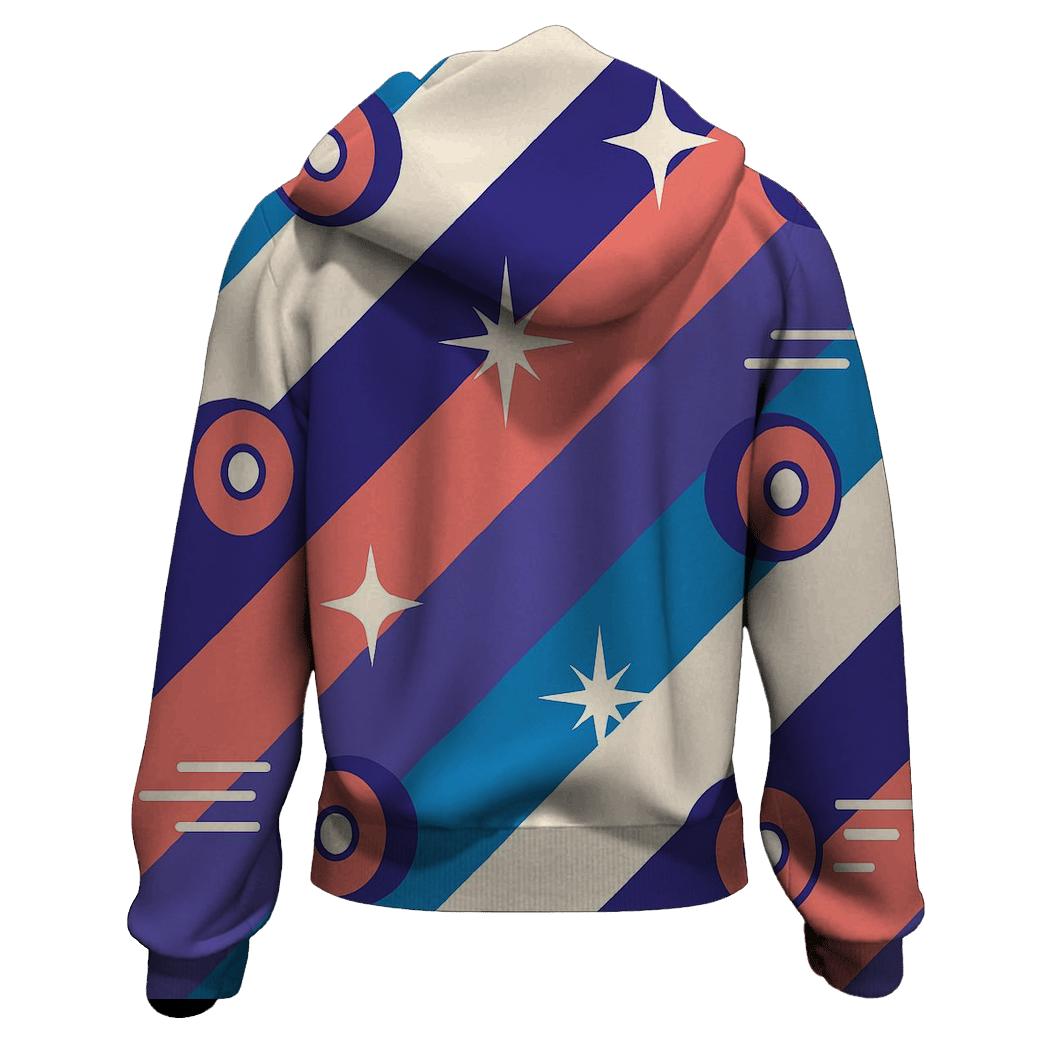 Roller Rink Strobe Stripe Parade hoodie designs