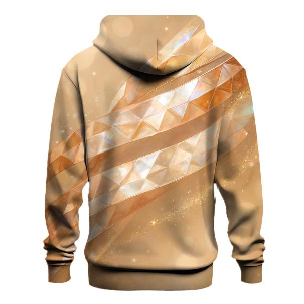 Champagne Prism Ribbons pullover hoodies