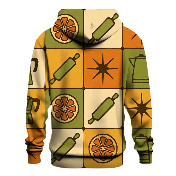 Groovy Kitchen Tile Patchwork premium hoodies