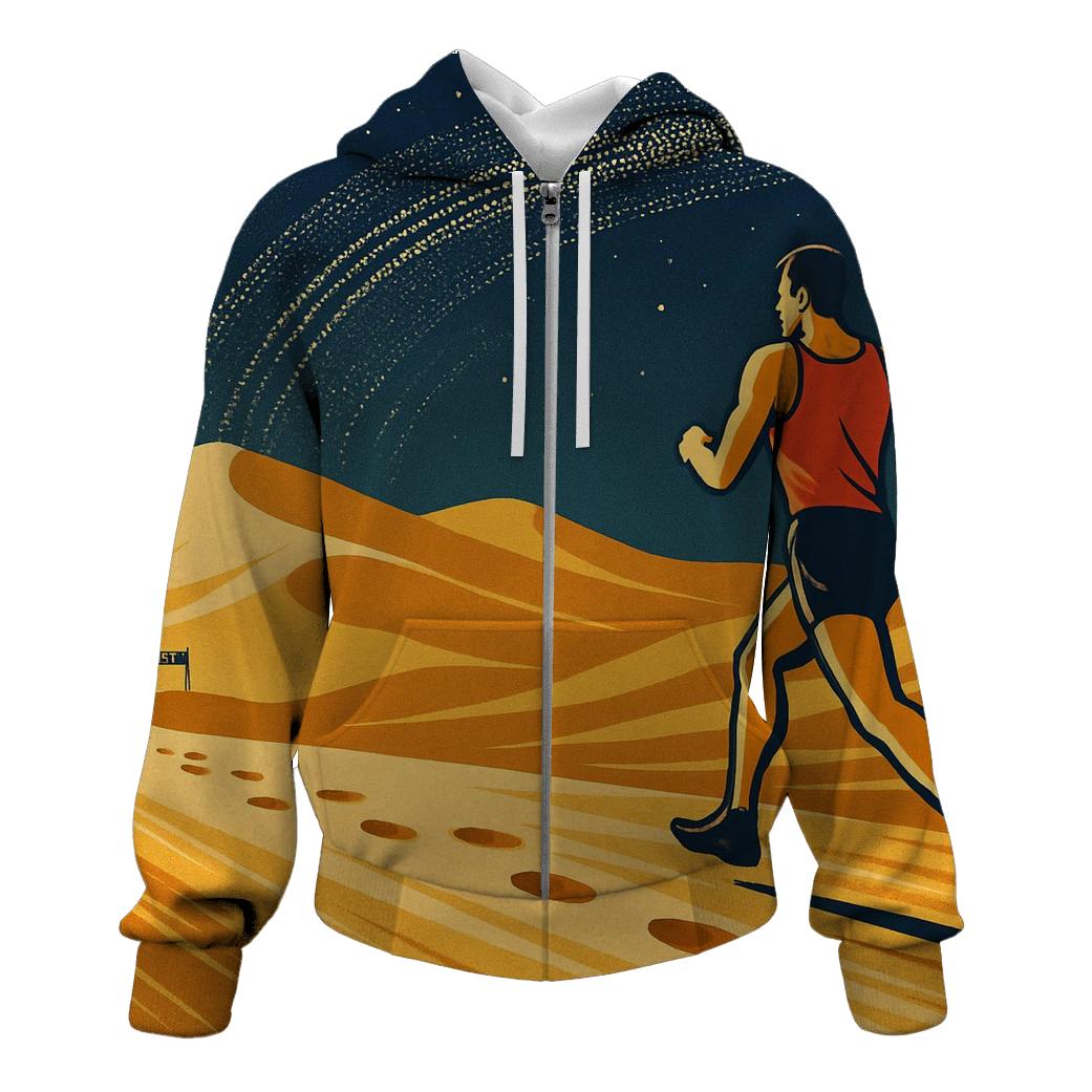 Sahara Night Marathon Trail premium hoodies