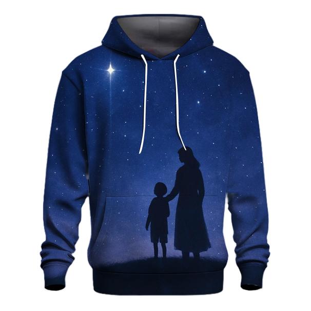 The Quiet North Star A Mother’s Guidance Across Every Distance printed hoodies