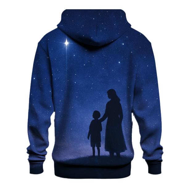 The Quiet North Star A Mother’s Guidance Across Every Distance printed hoodies