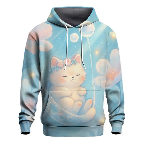 Aurora Bubble Garden Cat hoodie designs