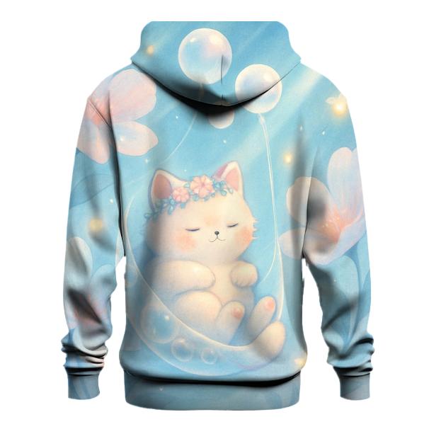 Aurora Bubble Garden Cat hoodie designs