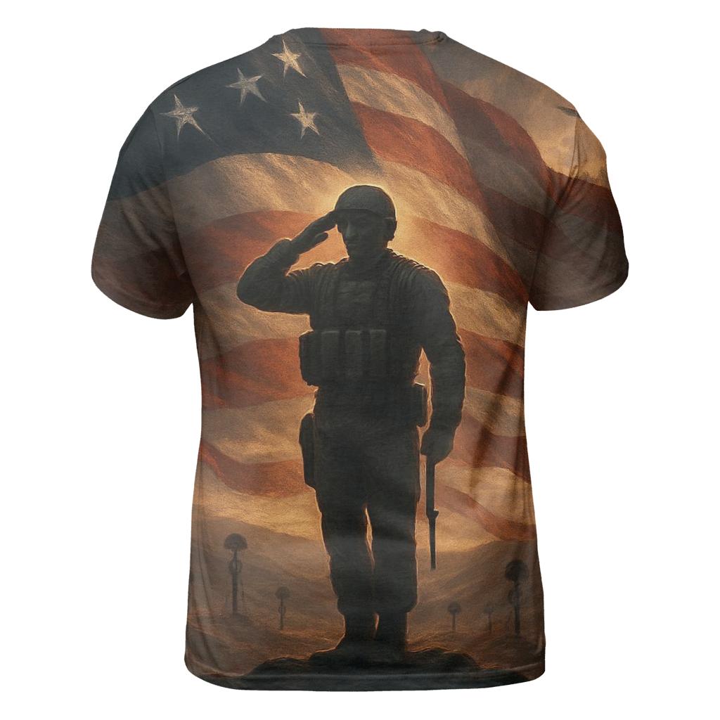 Dawn Watch Over The Silent Stripe Valley personalized full print shirts