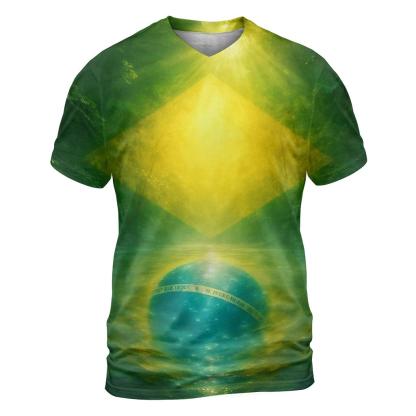 Amazon Pulse Flag Brazil personalized full print shirts