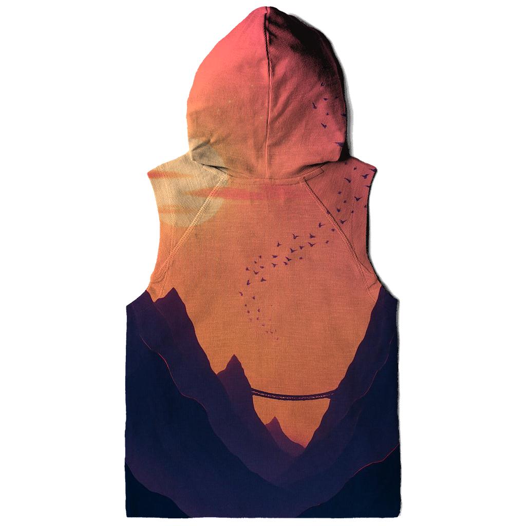 Violet Afterglow Over Skybridge Peaks hoodie trends