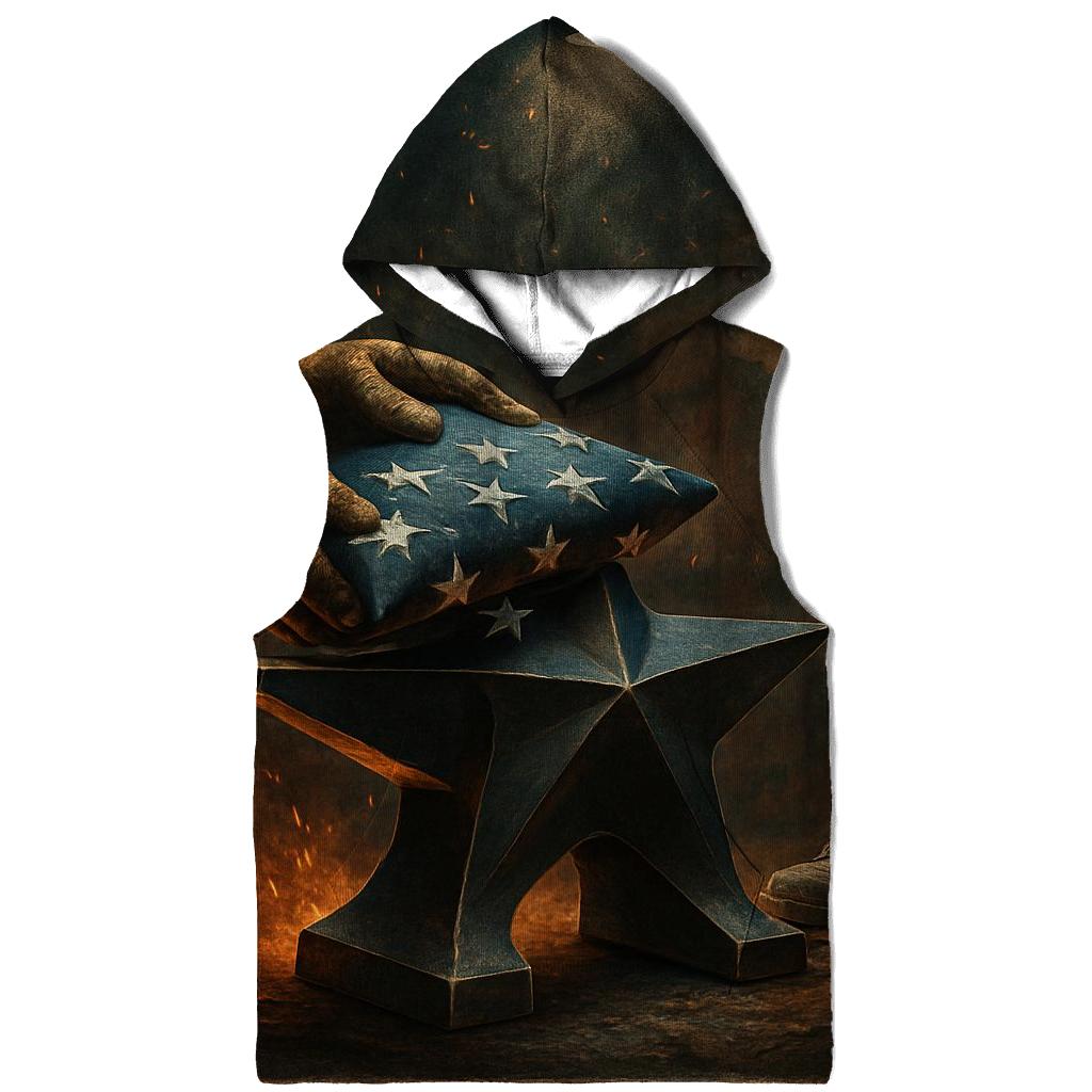Forged Freedom In The Steel Star Foundry lightweight hoodies