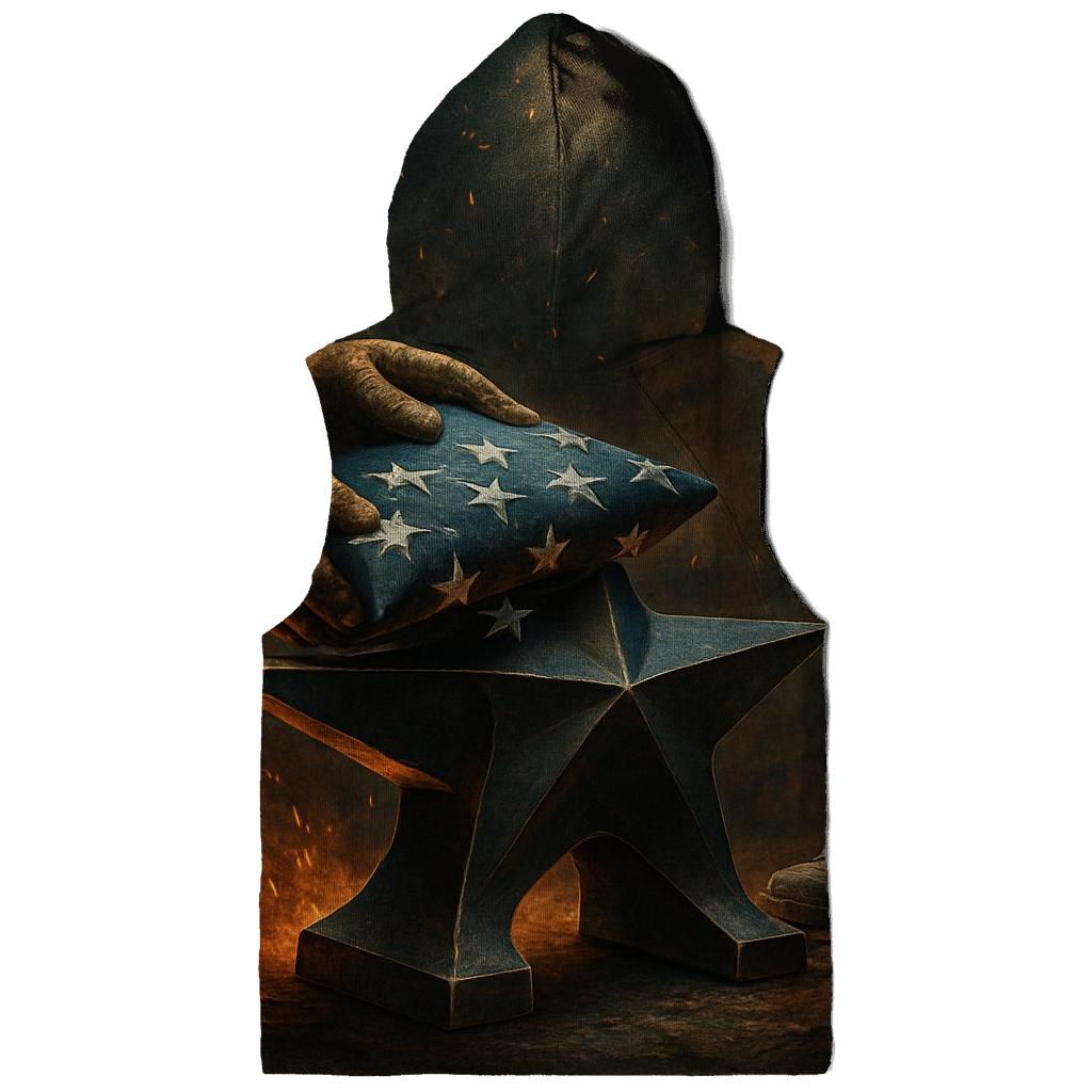 Forged Freedom In The Steel Star Foundry lightweight hoodies