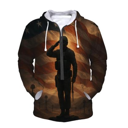 Dawn Watch Over The Silent Stripe Valley hoodies fashion