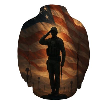 Dawn Watch Over The Silent Stripe Valley hoodies fashion