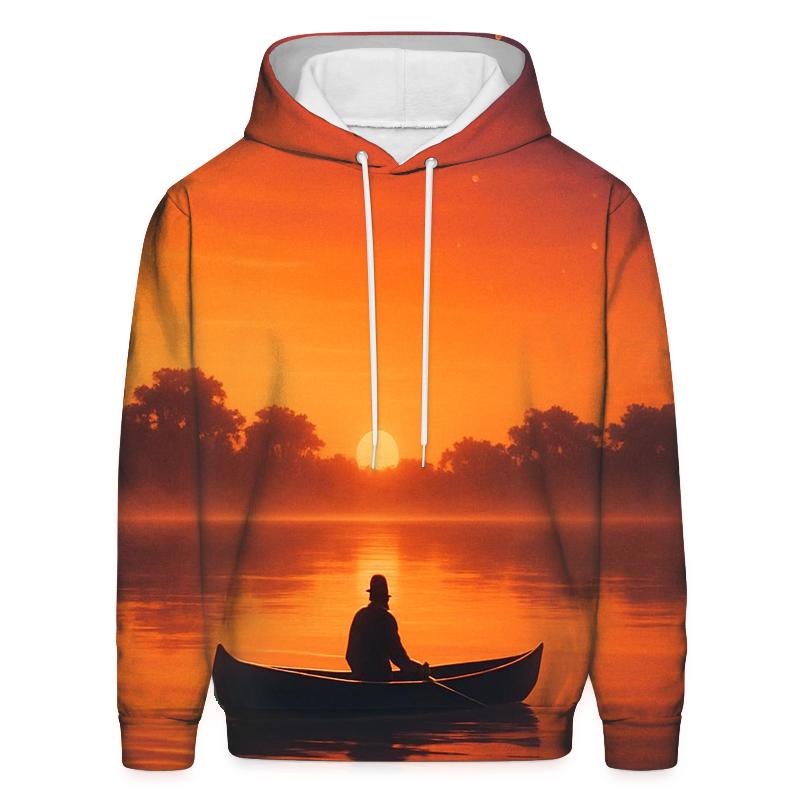 Emberglass Lagoon Sundown graphic hoodies
