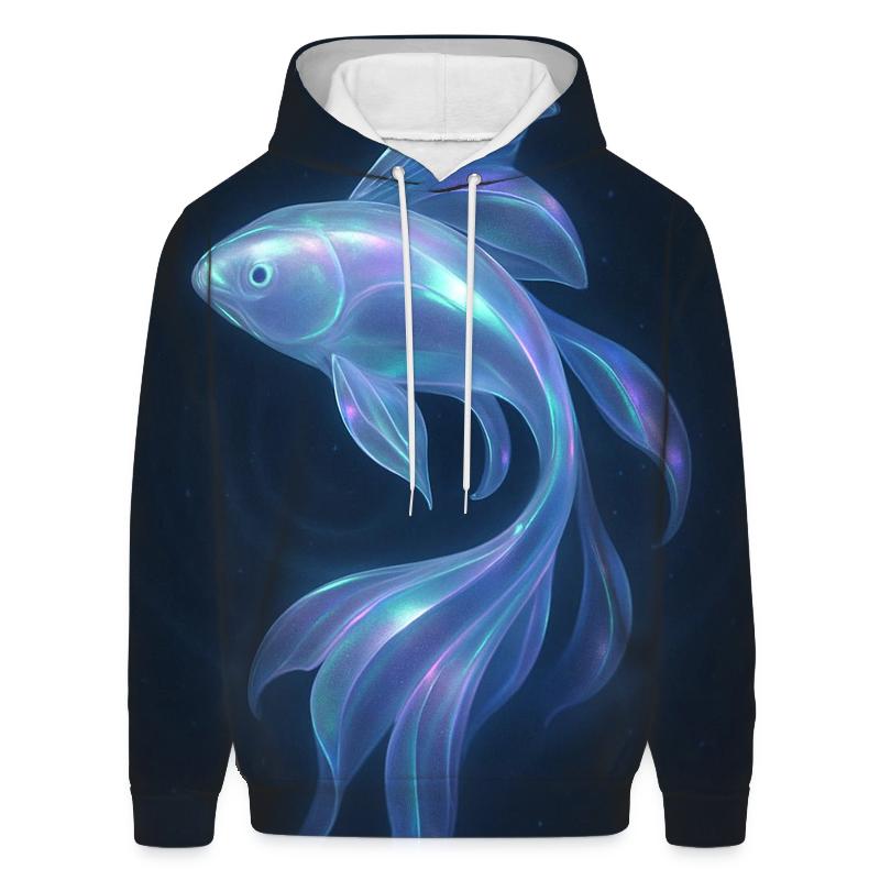 Aurora Glass Koi Drift hoodie styles