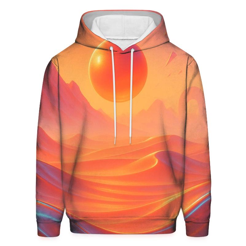 Sunset Chromatic Dune Mirage custom hoodies