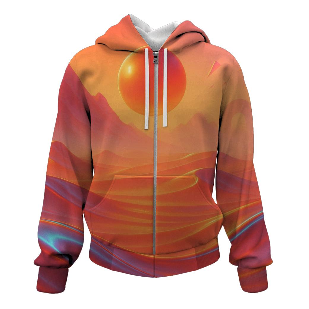 Sunset Chromatic Dune Mirage hoodie trends