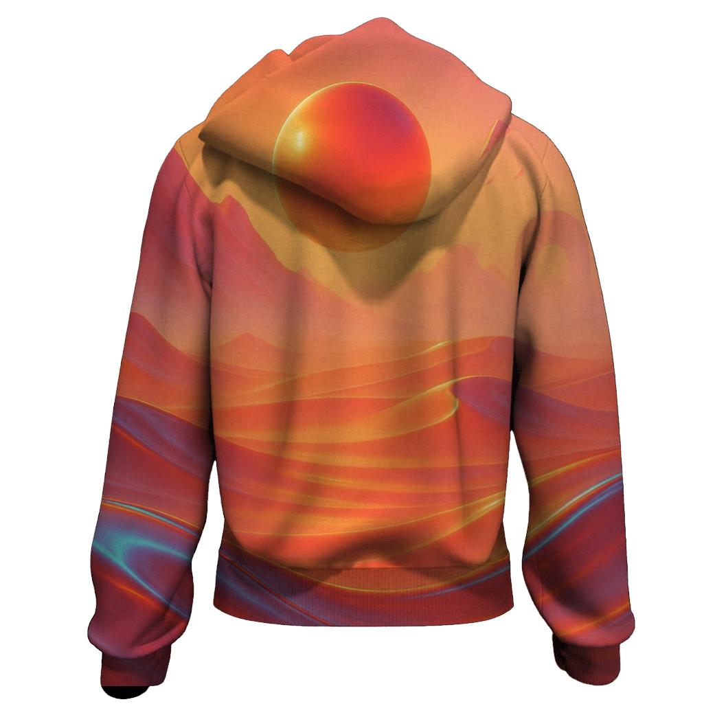 Sunset Chromatic Dune Mirage hoodie trends