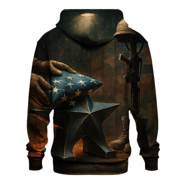 Forged Freedom In The Steel Star Foundry hoodies fashion