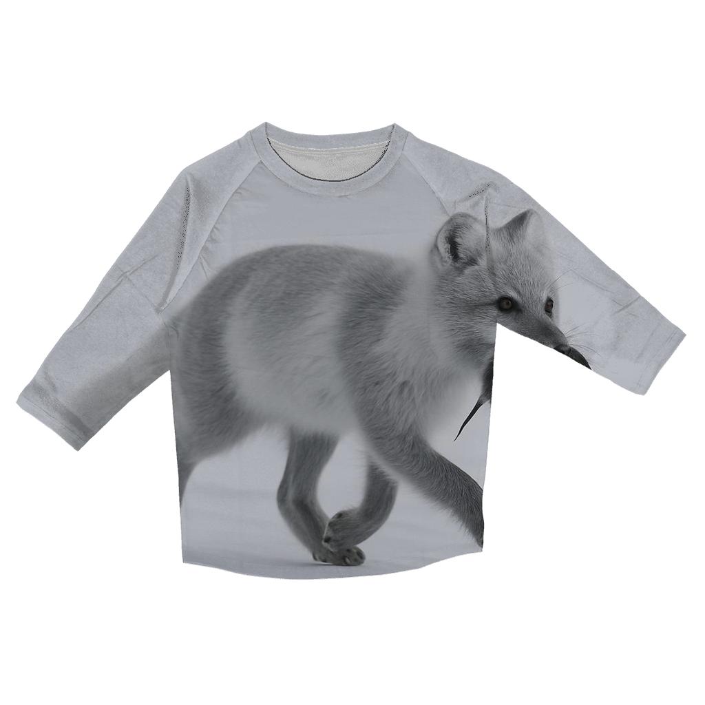 Frostline Courier Arctic Fox printed three quarter sleeve shirts