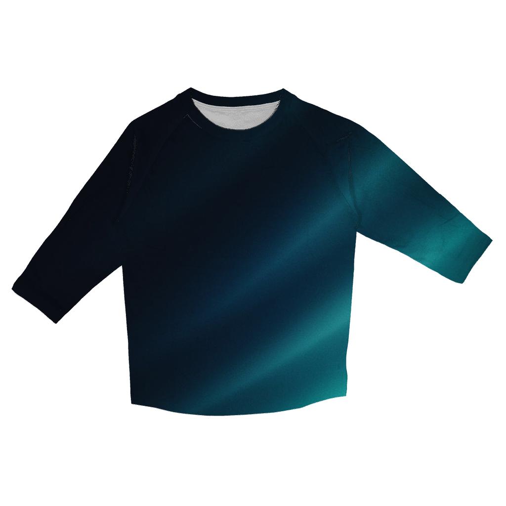 Obsidian Aurora Drift stylish quarter sleeve tops
