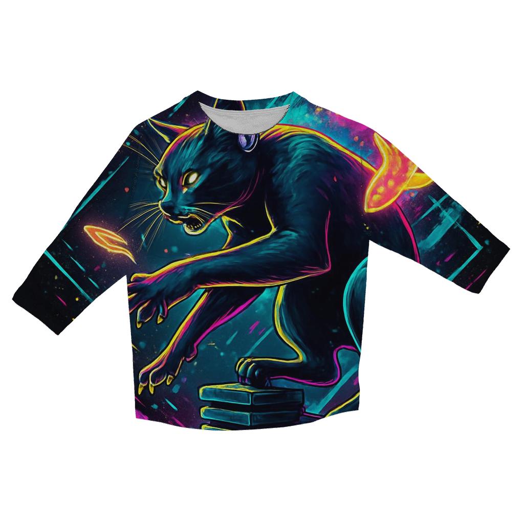 The Prism Tangle Alley Cat casual three quarter sleeve shirts