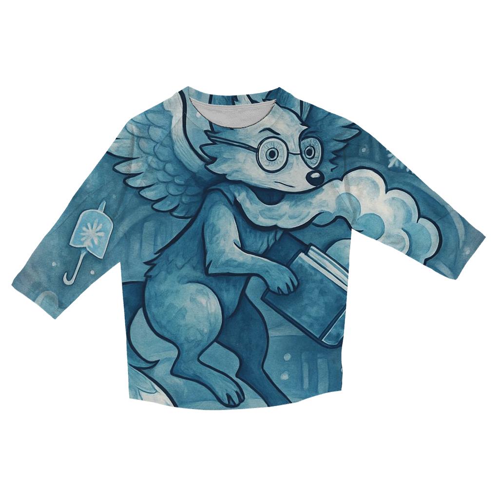 Library Of Lost Weather designer 3/4 sleeve blouses