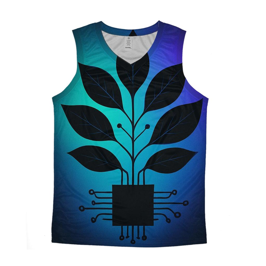 Aurora Circuit Botanical casual summer tank tops